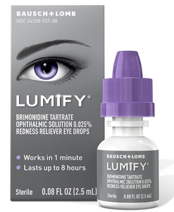 Bausch & Lomb Lumify Redness Reliever Eye Drops - 0.08 Fl Oz