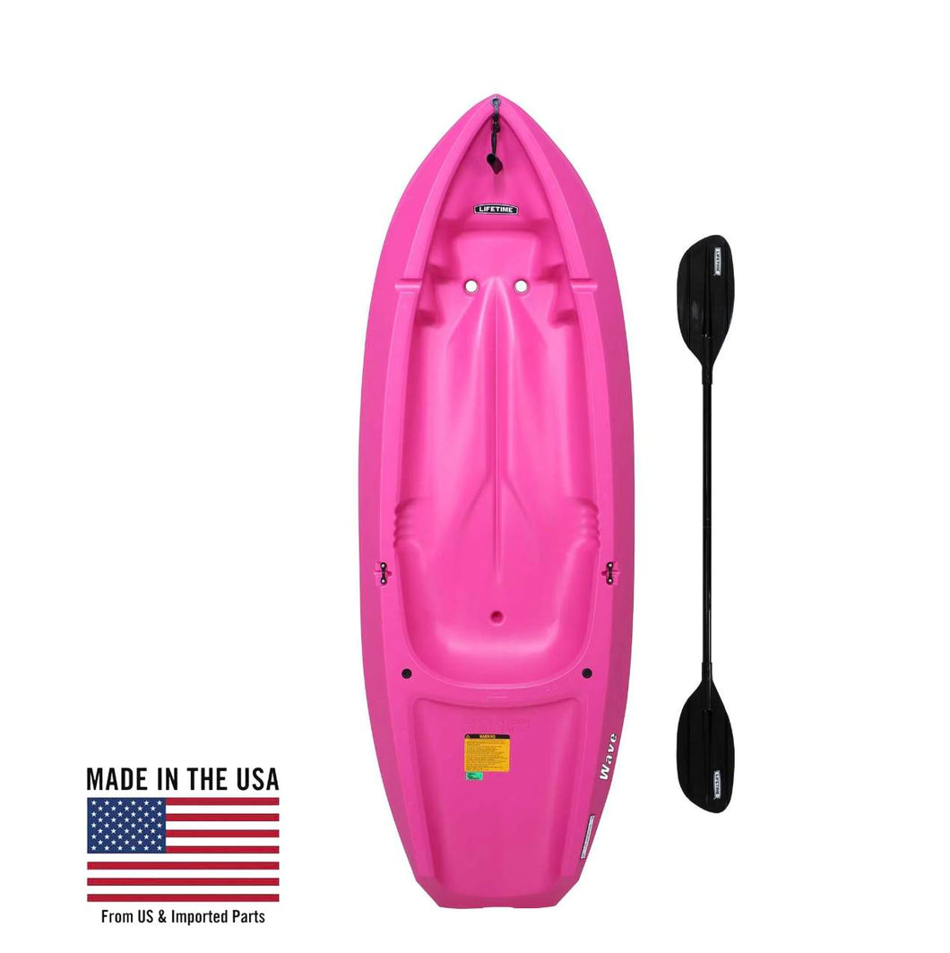 kayak with paddles