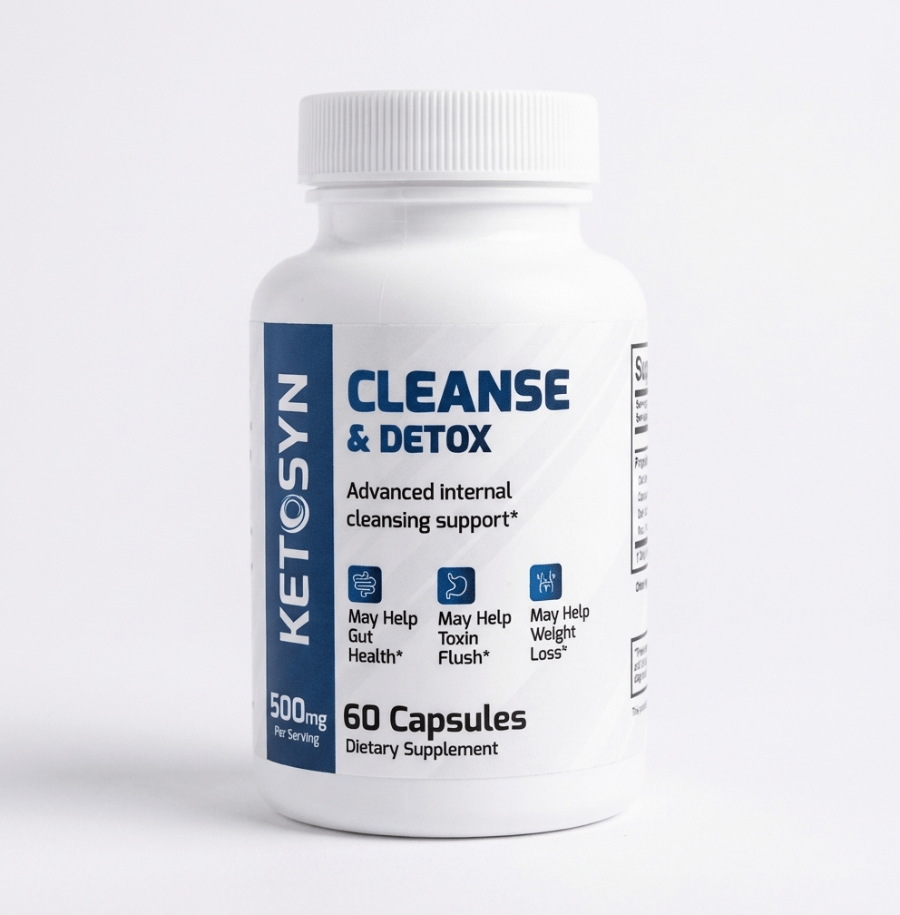 Ketosyn Cleanse Detox Supplements 500mg 60 Ct