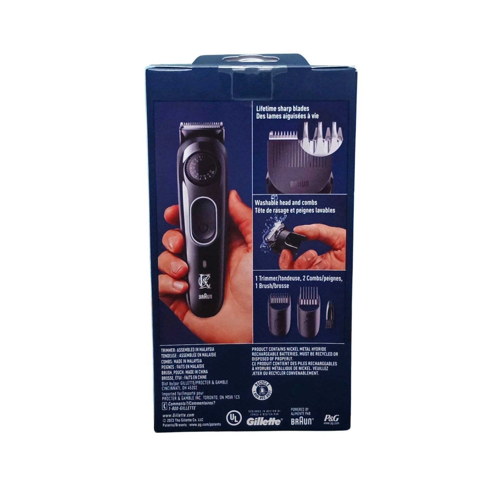 King c. Gillette Beard Trimmer Pro with Precision Wheel - Happy Bargain Bin
