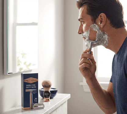 Includes 5 high-quality double edge refill blades