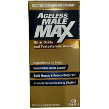 Load image into Gallery viewer, AGELESS MALE MAX Testosterone Booster 60 CAPLETS
