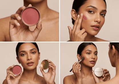 Multi-use balm for cheeks, eyes, and lips