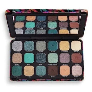 Makeup Revolution Forever Flawless Chilled Cannabis Sativa Palette New - Happy Bargain Bin