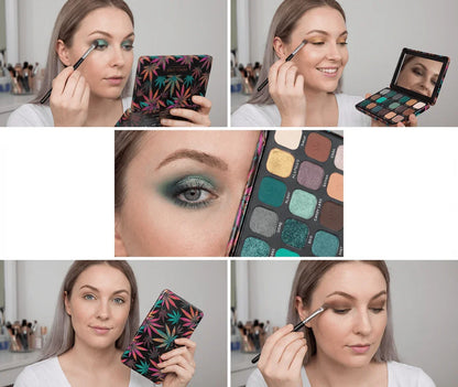 Makeup Revolution Forever Flawless Eyeshadow Palette – Matte & Shimmer - Happy Bargain Bin