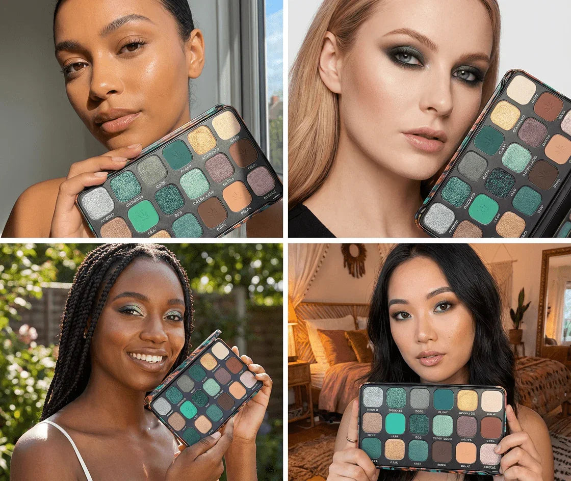 Makeup Revolution Forever Flawless Eyeshadow Palette – Matte & Shimmer - Happy Bargain Bin