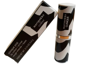 Marimekko Clinique | Clinique Pop Lip Colour  and Primer - Punch Pop 10 (4.3 ml) - Happy Bargain Bin