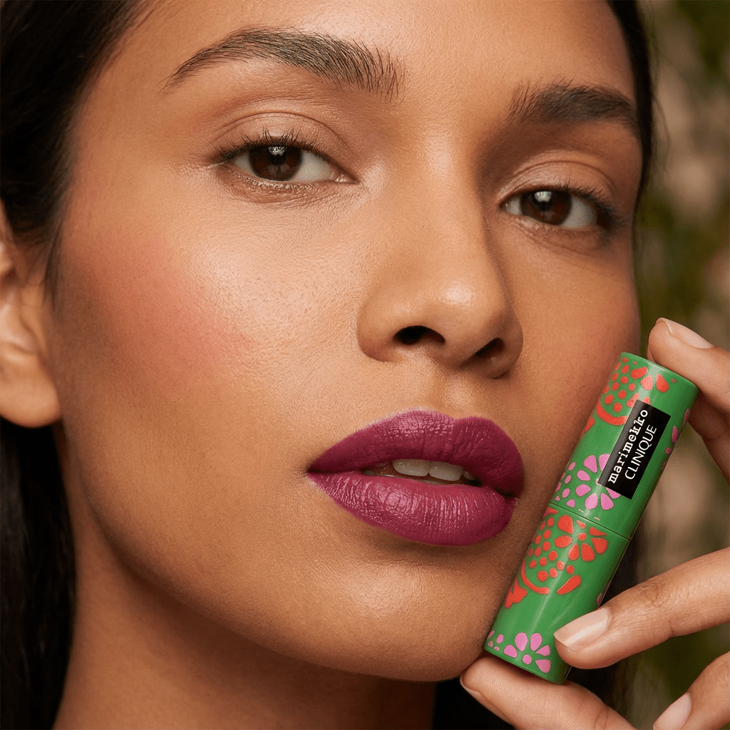 Marimekko Clinique Pop Lip Colour and Primer | Clinique Berry Pop Lipstick 15 4.3ml - Happy Bargain Bin