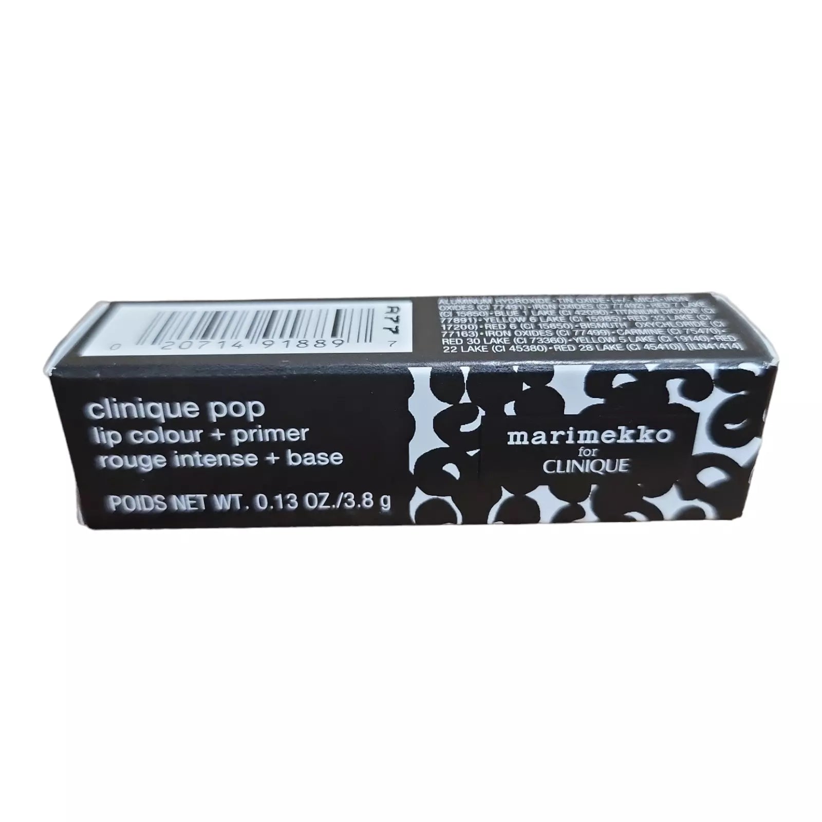 Marimekko Clinique Pop Lip Colour and Primer | Clinique Cola Pop 03 4.3ml - Happy Bargain Bin