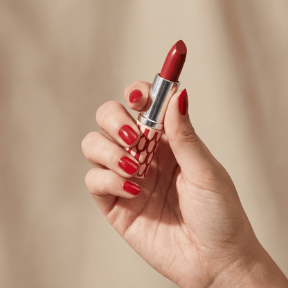 Marimekko Clinique Pop Lip Colour and Primer - Passion Pop 07 Lipstick (4.3ml) - Happy Bargain Bin