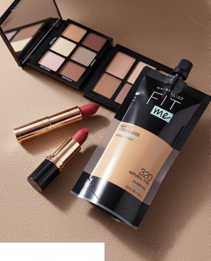 Maybelline Fit Me Matte Poreless Foundation, Natural Tan 320 1.3 Oz - Happy Bargain Bin