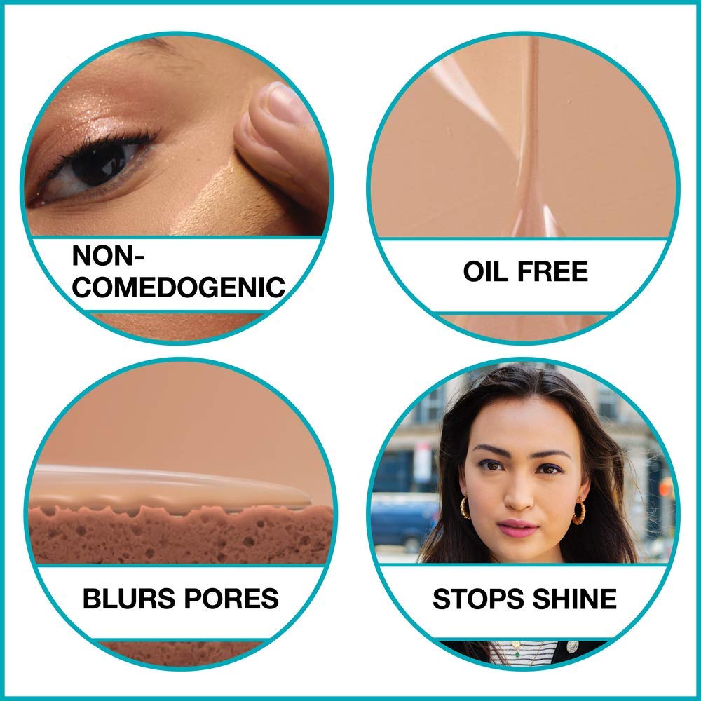 Matte, shine-free finish