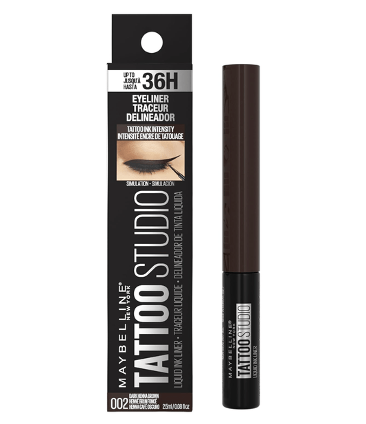 Maybelline Tattoo Studio Liquid Eyeliner 36Hr - 002