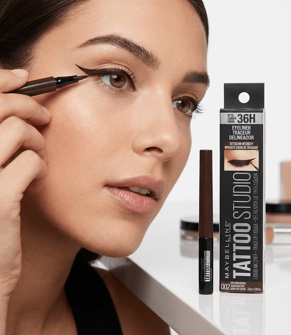 Ultra-black liquid ink for bold, defined lines