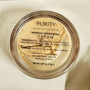 mineral powder foundation;
