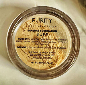 mineral powder foundation;
