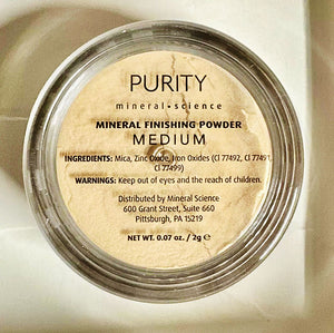 mineral powder foundation;
