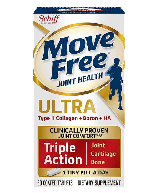 Move Free Ultra UC II Collagen and Hyaluronic Acid Joint Supplement, 30CT - Happy Bargain Bin