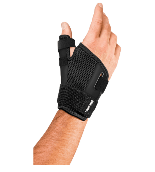 Mueller Reversible Thumb Stabilizer, One Size, Black - Happy Bargain Bin