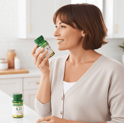 Nature's Bounty B12 5000 mcg | Twin Pack (40 Tablets) - Happy Bargain Bin