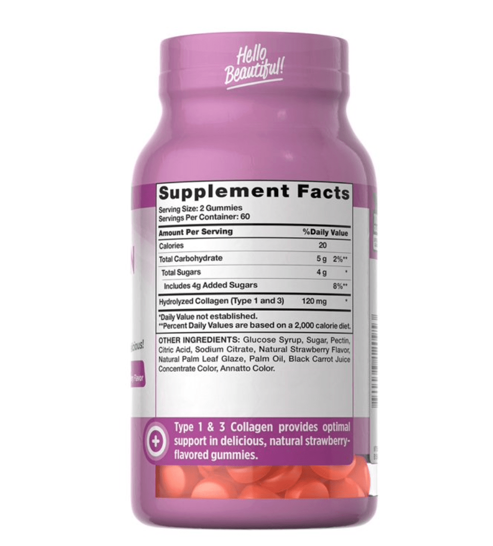 Includes 120 gummies per bottle for long-lasting supply