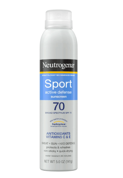 Neutrogena Sunscreen Spf 70 Sport Active Defense , 5 Oz - Happy Bargain Bin