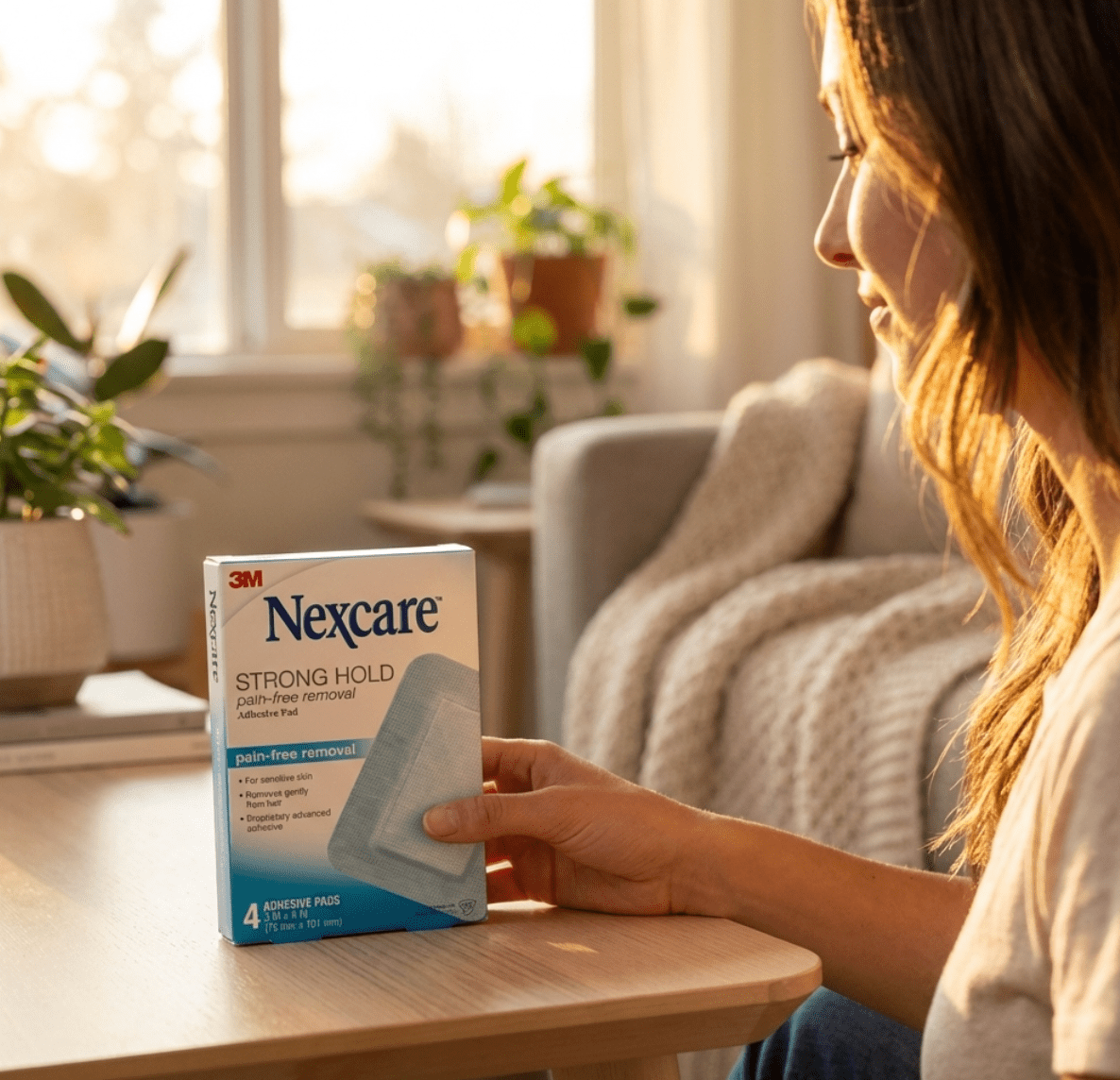 Strong hold that stays in place during daily activities