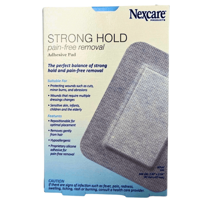 Hypoallergenic, breathable, and water-resistant adhesive wound pads