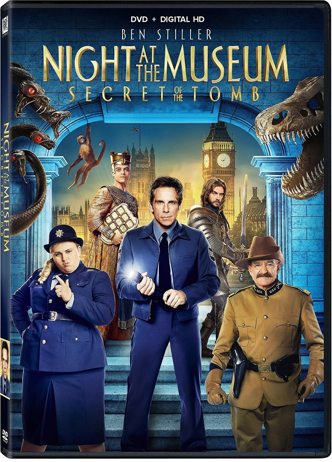 Night At The Museum : SECRET OF THE TOMB Dvd 2015 - Happy Bargain Bin