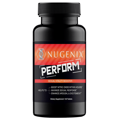 Nugenix Perform Energy & Vitality Support Capsules, 63 Count
