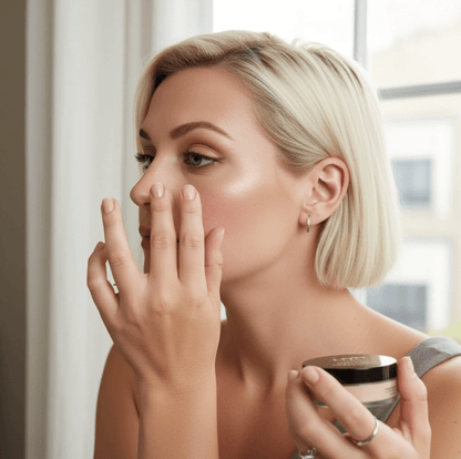 The powder blends easily, so your face looks polished but never cakey.