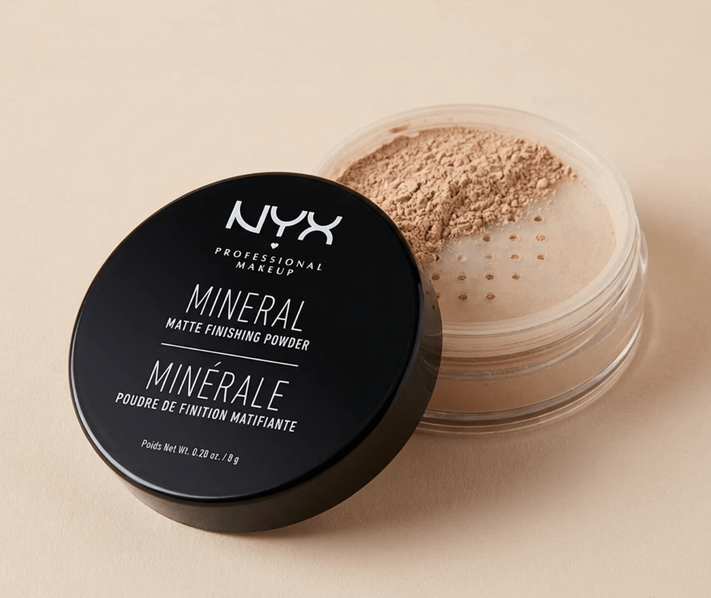 Travel-friendly compact for on-the-go use