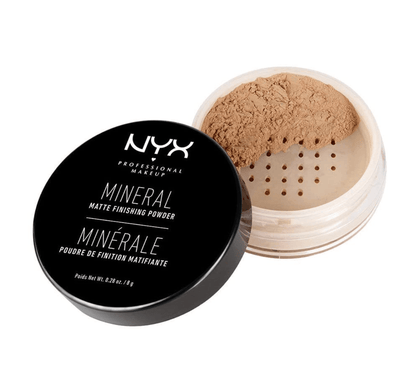 Nyx Mineral Matte Finishing Powder Medium Dark