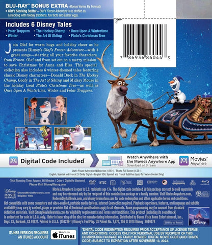 Olaf’s Frozen Adventure + 6 Disney DVD Tales Blu - ray Wholesale Lot Of 30 - Happy Bargain Bin