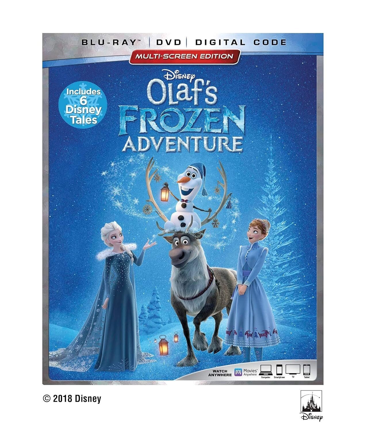 Olaf’s Frozen Adventure + 6 Disney DVD Tales Blu - ray Wholesale Lot Of 30 - Happy Bargain Bin