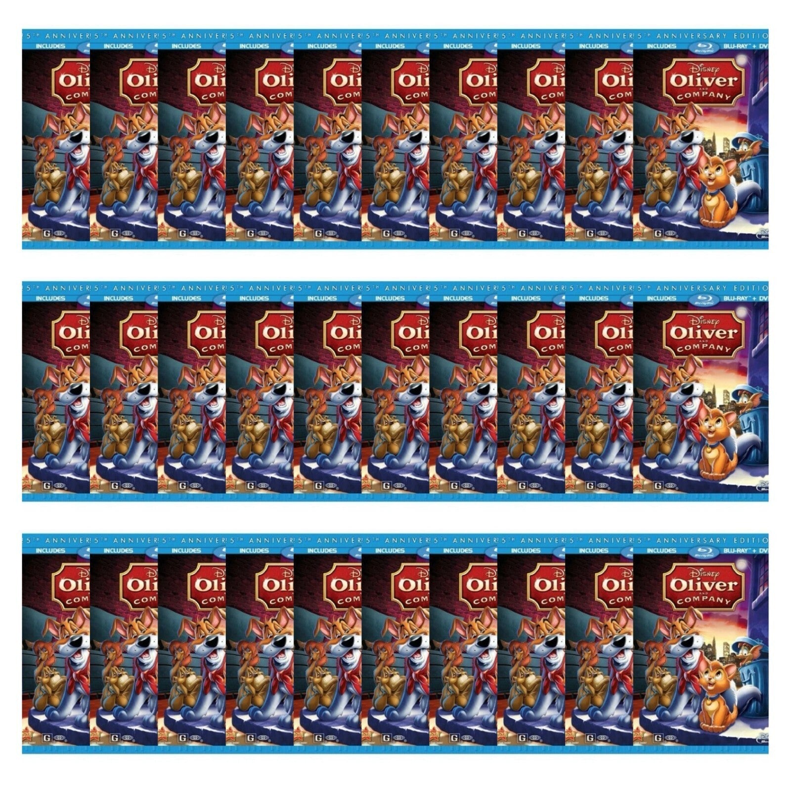 Oliver and Company DVD 2009 Lot of 30 Wholesale