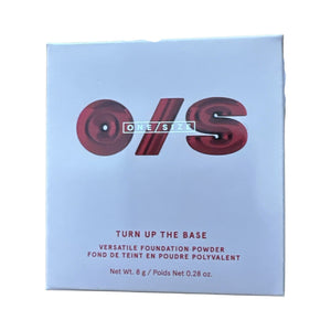 ONE/SIZE Powder Foundation Turn Up The Base Medium Dark 6 GO 0.28oz New - Happy Bargain Bin