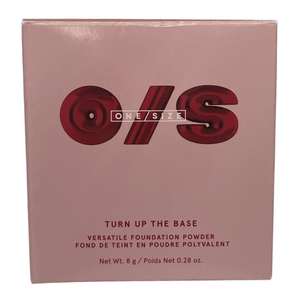ONE/SIZE Powder Foundation Turn Up The Base Medium Dark 6 GO 0.28oz New - Happy Bargain Bin