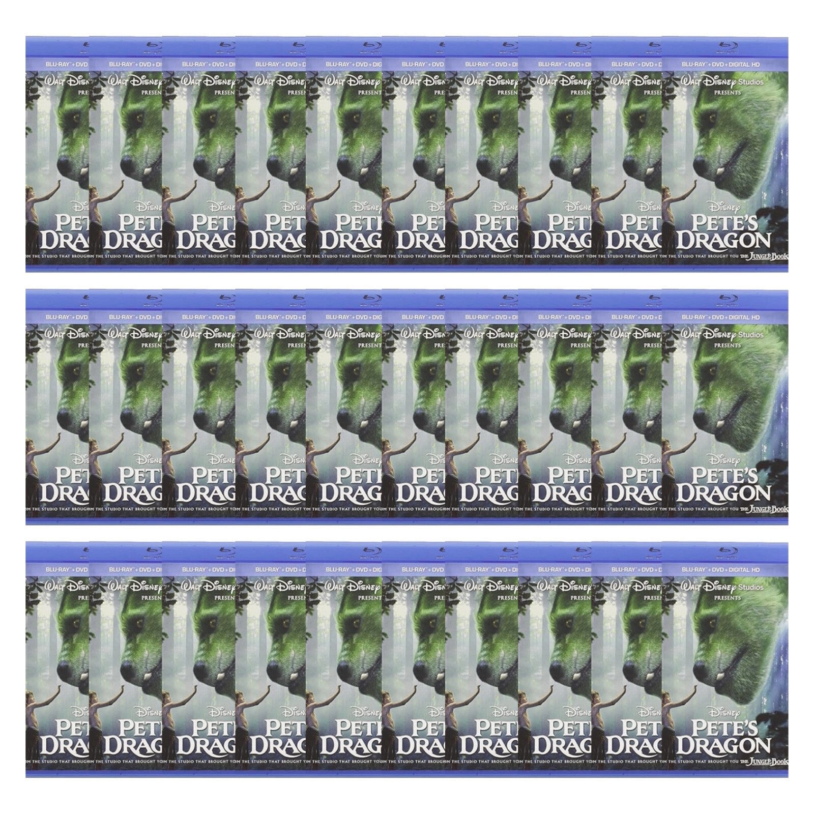 Pete's Dragon Movie BD + DVD + Digital HD Lot of 30 Wholesale - Happy Bargain Bin