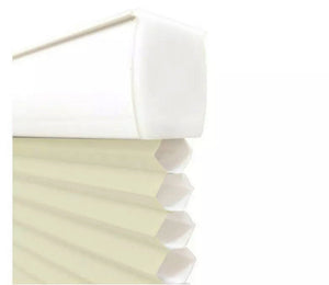 Radiance Alabaster White Cordless Window Shades 47.5 in. W X 72 in. L - Happy Bargain Bin