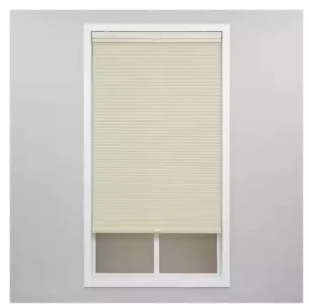 Radiance Alabaster White Cordless Window Shades 47.5 in. W X 72 in. L - Happy Bargain Bin