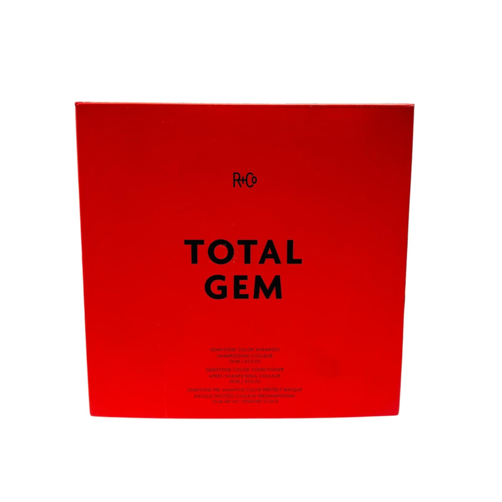 R+Co Gemstone Color Safe After Color Hair Treatment Set 3pcs