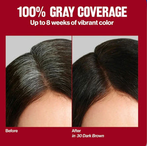 Rich, natural-looking color with shine