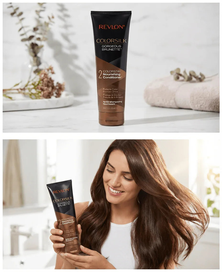 Revlon Colorsilk ColorStay Conditioner Gorgeous Brunette 8.45oz - Happy Bargain Bin