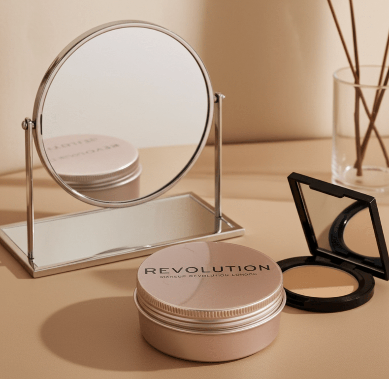 Revolution Balm Glow Make up - (Natural Nude) Balm for Cheeks, Eyes & Lips - Happy Bargain Bin