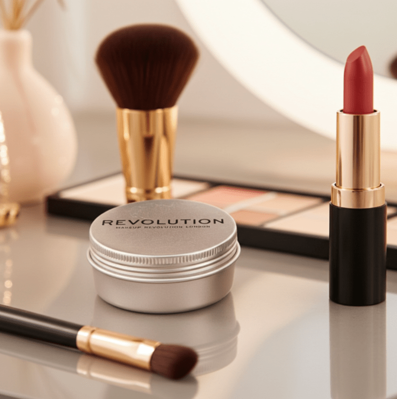 Revolution Balm Glow Make up - (Natural Nude) Balm for Cheeks, Eyes & Lips - Happy Bargain Bin