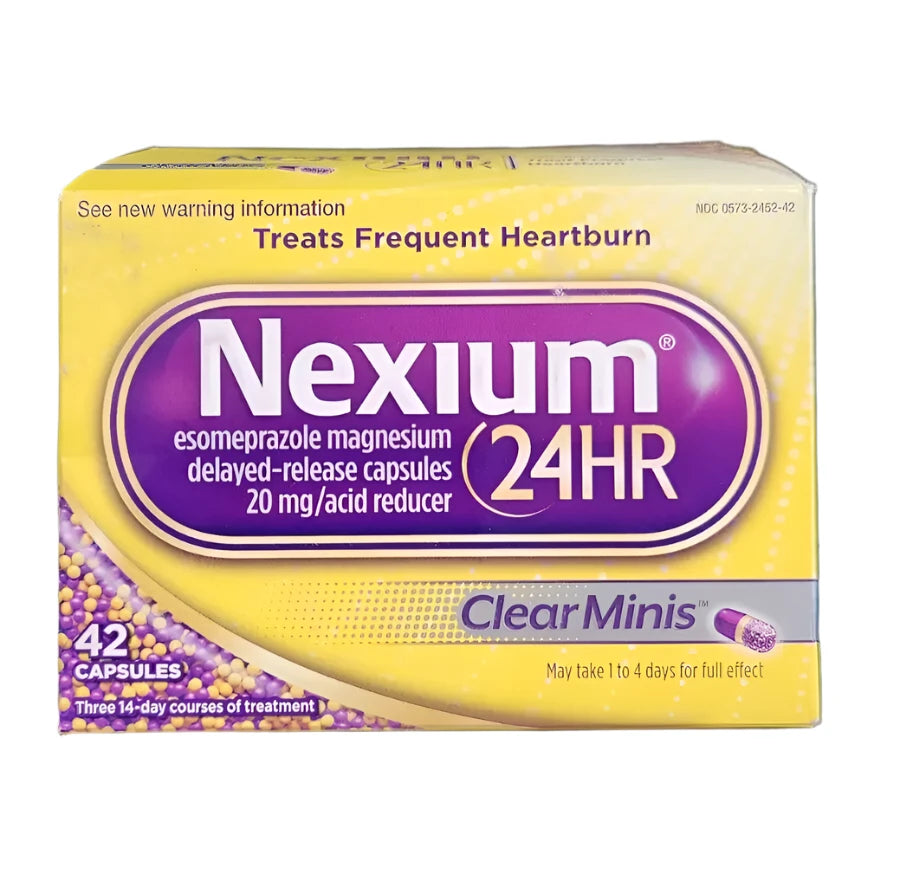 Nexium 24HR ClearMinis