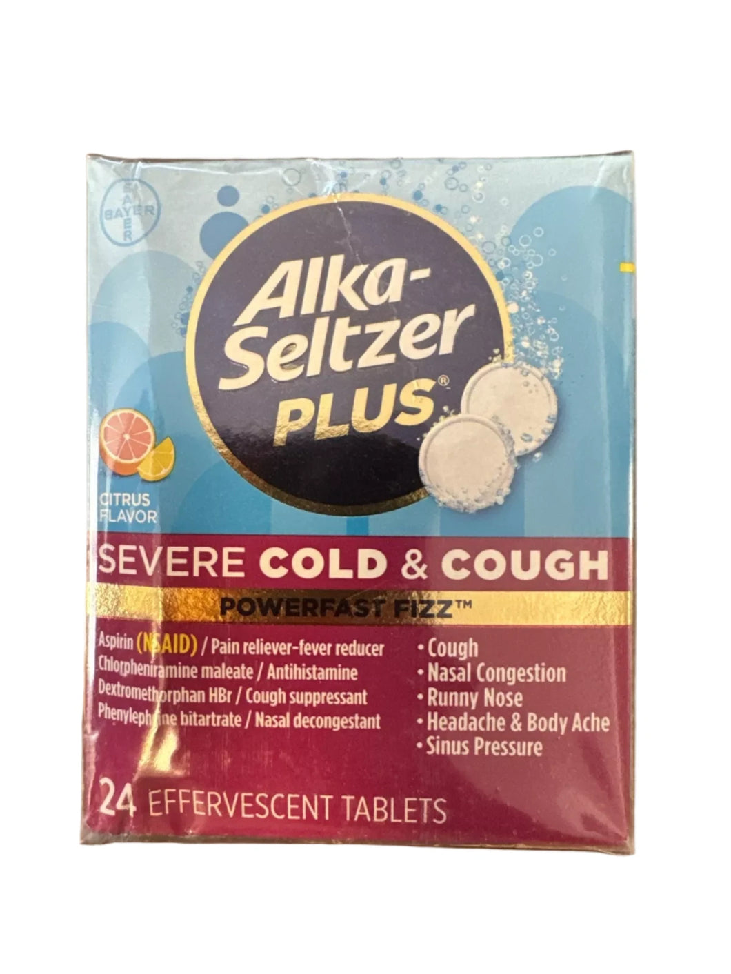 Alka-Seltzer Plus Severe Cold