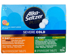 Load image into Gallery viewer, Alka-Seltzer Plus Severe Cold Day &amp; Night
