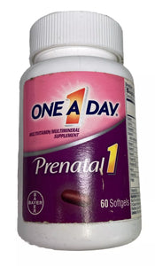 one a day prenatal multivitamin